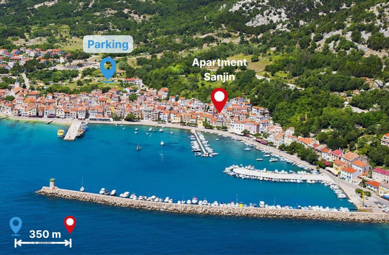 Apartment Sanjin With Sea View Baska  Exterior photo